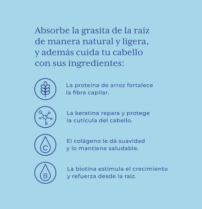 Polvo matificante para el cabello Olé