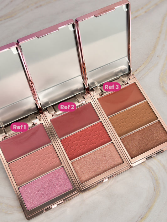 Rubor en trio Velvet Bloomshell