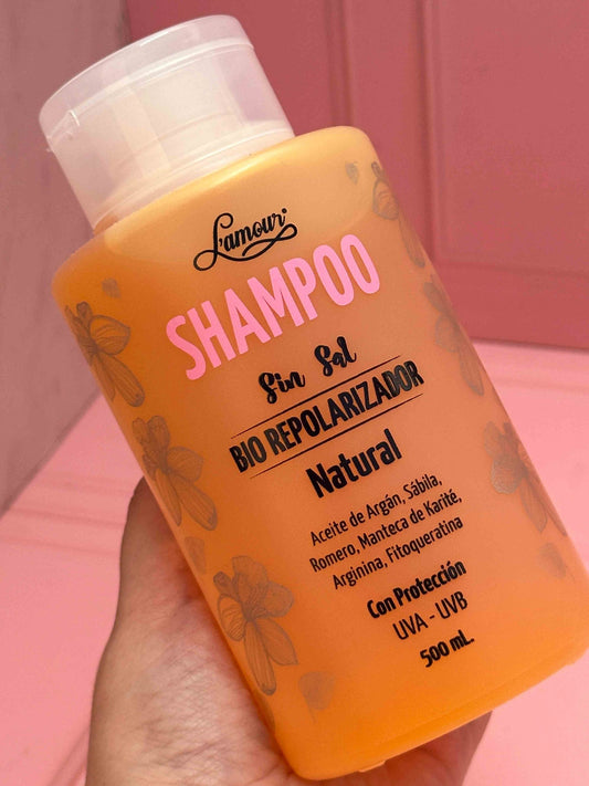 Shampoo Biorepolarizador grande 500 ml Lamour