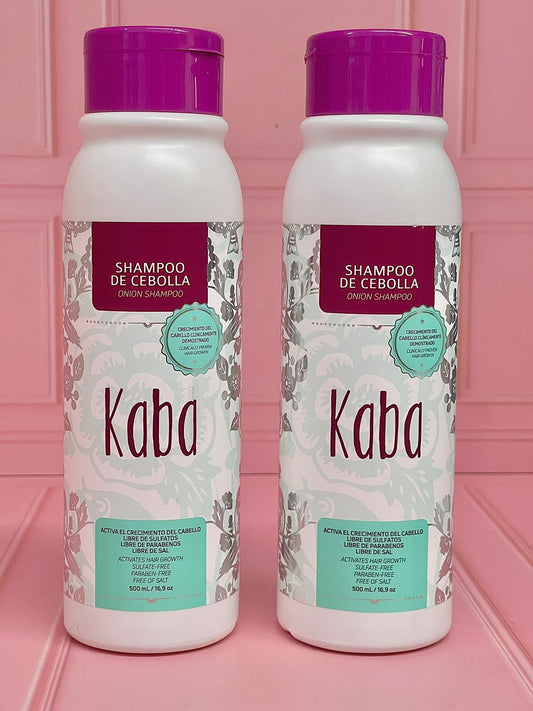 Shampoo de cebolla Kaba