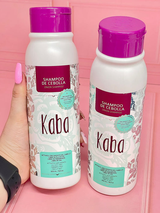 Shampoo de cebolla Kaba
