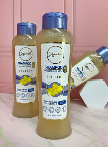 Shampoo gusano de seda Anyeluz
