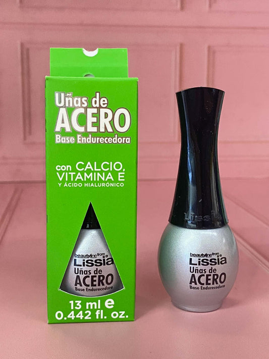 Base uñas de acero Lissia