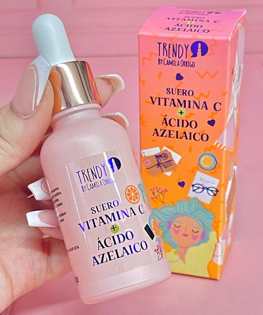 Suero vitamina C + ácido azelaico Trendy